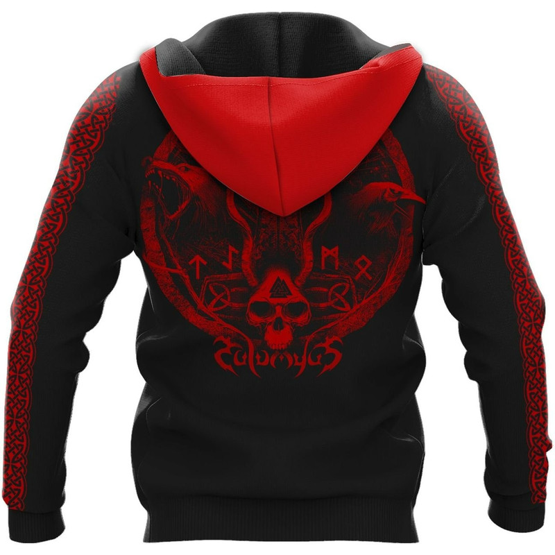 FENRIR WOLF Hoodie Viking Hoodie For Men Women 1