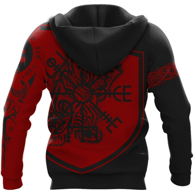 BEAR VEGVISIR Viking Hoodie Viking Hoodie For Men Women