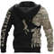 CAMO SKULL VALKNUT Viking Hoodie For Men Women