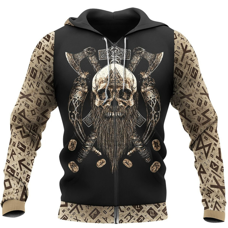 VALHALLA Hoodie Viking Hoodie For Men Women