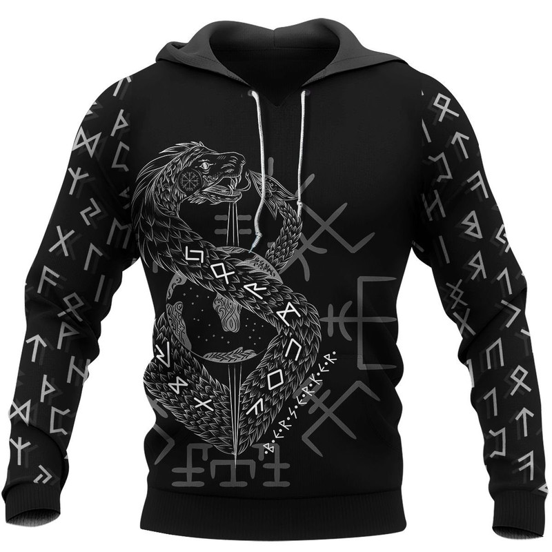 SON OF LOKI AND ANGRBODA Viking Hoodie Viking Hoodie For Men Women