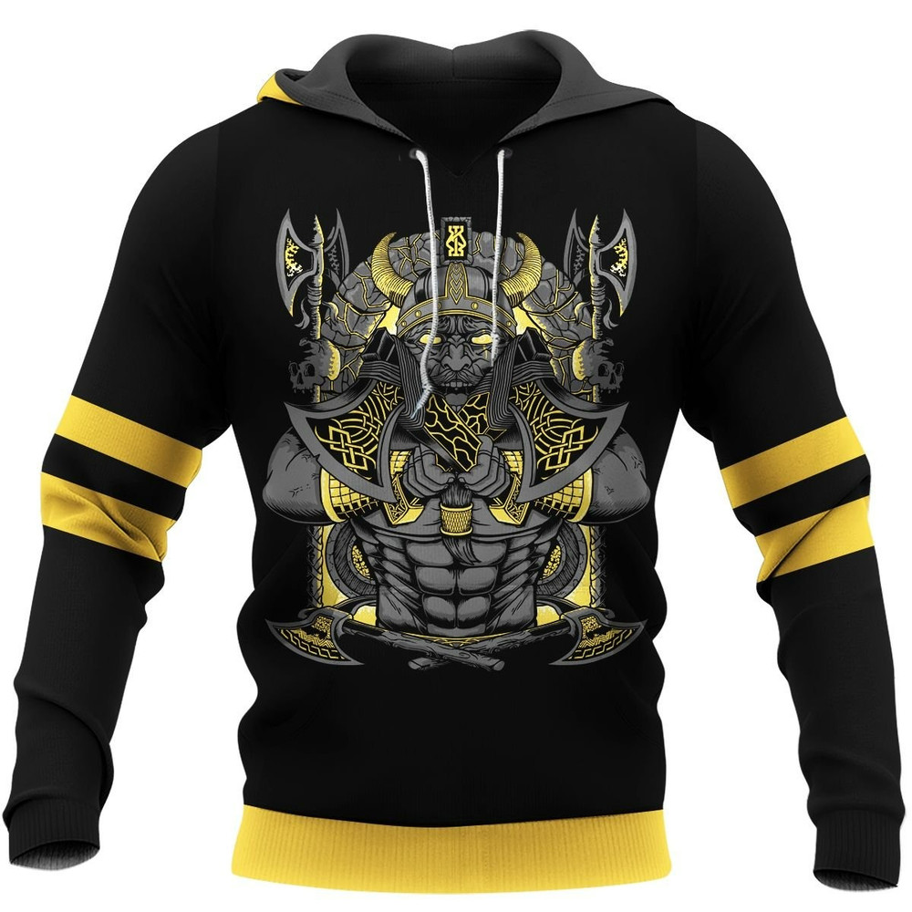 JORMUNGAND Viking Hoodie For Men Women