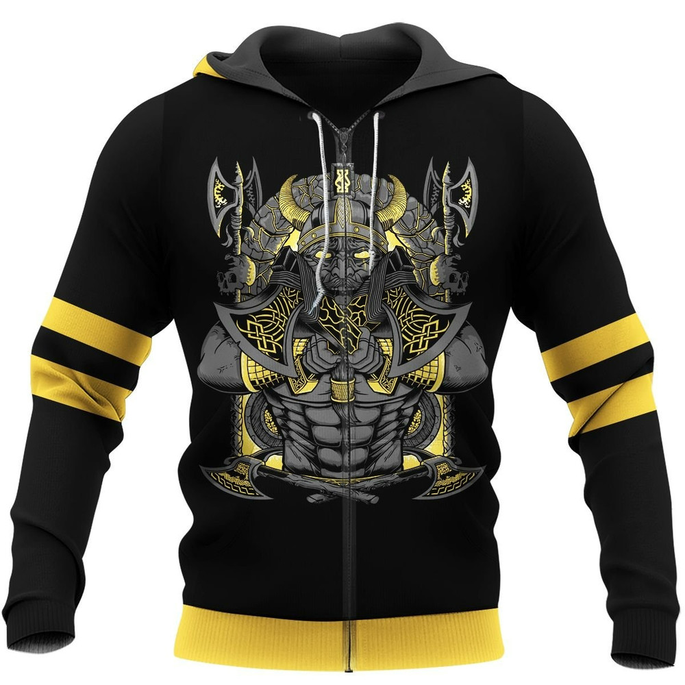JORMUNGAND Viking Hoodie For Men Women