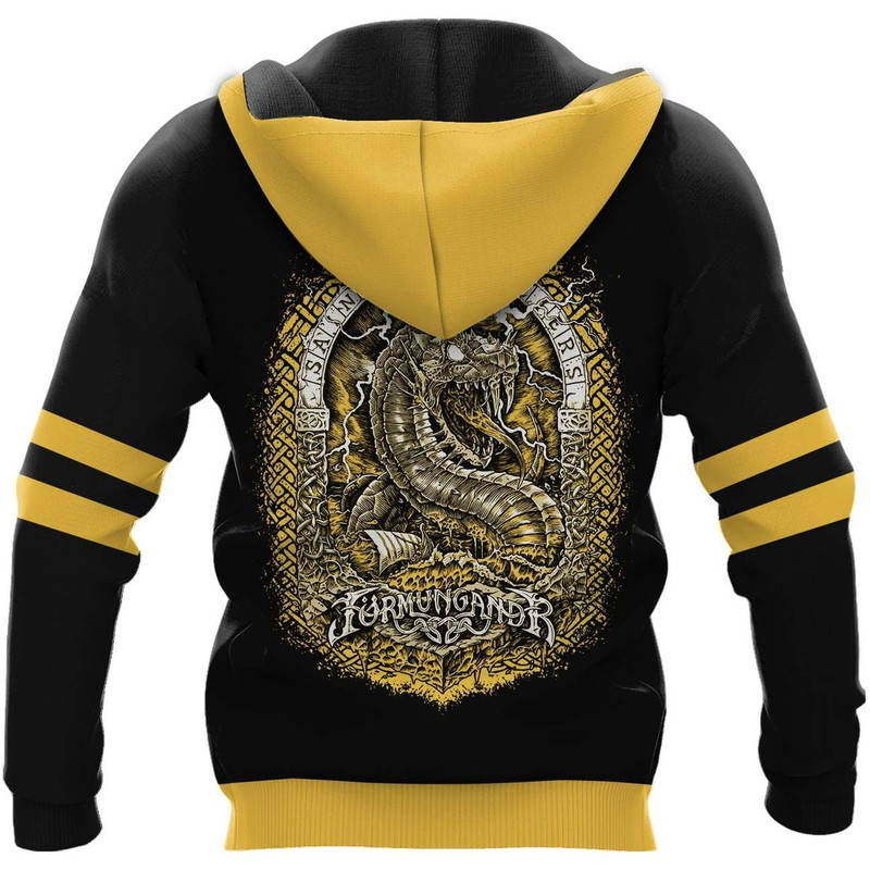 JORMUNGAND Viking Hoodie For Men Women