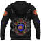 Kven Flag and Map Hoodie style Viking Geri  Freki Viking Hoodie For Men Women