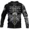 Viking Gym Vegvisir Style No Pain No Gain Viking Hoodie For Men Women 1