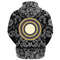 Celtic Magic Set with Bandana Paisley Style Viking Hoodie For Men Women