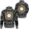 Celtic Magic Set with Bandana Paisley Style Viking Hoodie For Men Women