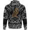Celtic Owl with Bandana Paisley Style Viking Hoodie For Men Women
