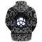 Celtic Trinity Knot with Bandana Paisley Style Viking Hoodie For Men Women
