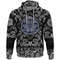 Celtic Trinity Knot And Butterfly with Bandana Paisley Style Viking Hoodie For Men Women