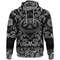 Circle Runic Scandinavian with Bandana Paisley Style Viking Hoodie For Men Women