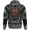 Compass with Bandana Paisley Style Viking Hoodie For Men Women