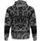 Dragons And Axe Stencil with Bandana Paisley Style Viking Hoodie For Men Women