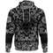 Female Warrior with Bandana Paisley Style Viking Hoodie For Men Women