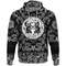 Hati and Skoll Runes with Bandana Paisley Style Viking Hoodie For Men Women
