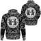 Hati and Skoll Runes with Bandana Paisley Style Viking Hoodie For Men Women