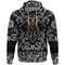 Hati and Skoll with Bandana Paisley Style Viking Hoodie For Men Women