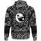 Hati and Skoll Sun And Moon with Bandana Paisley Style Viking Hoodie For Men Women