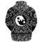 Hati and Skoll Sun And Moon with Bandana Paisley Style Viking Hoodie For Men Women