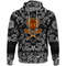 Head Skull with Bandana Paisley Style Viking Hoodie For Men Women