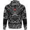 Helmet Of The And Two Swords Valknut with Bandana Paisley Style Viking Hoodie For Men Women