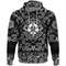 Heritage Scandinavian Warrior with Bandana Paisley Style Viking Hoodie For Men Women