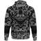 In Helmet With Horns with Bandana Paisley Style Viking Hoodie For Men Women