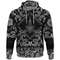 Sacred Geometry Secret Symbol Of Geometry with Bandana Paisley Style Viking Hoodie For Men Women