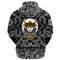 Scandinavian God Odin New with Bandana Paisley Style Viking Hoodie For Men Women