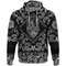 Tattoo Angry Beard Man with Bandana Paisley Style Viking Hoodie For Men Women