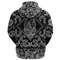 Tattoo Angry Beard Man with Bandana Paisley Style Viking Hoodie For Men Women