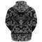 The Head Of The Demon With Sword with Bandana Paisley Style Viking Hoodie For Men Women