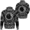 The Norse Midgard with Bandana Paisley Style Viking Hoodie For Men Women
