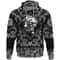 The Shaman In Skull Of An Animal with Bandana Paisley Style Viking Hoodie For Men Women