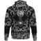 Thors Hammer with Bandana Paisley Style Viking Hoodie For Men Women