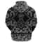 Thors Hammer Triquetr Spirals with Bandana Paisley Style Viking Hoodie For Men Women