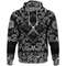 Two Crossed Swords And Skull with Bandana Paisley Style Viking Hoodie For Men Women