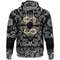 Two Wolves Of Odin Geri And Freki Scandinavian And Celtic Style with Bandana Paisley Style Viking H