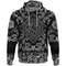 Warrior Fighting Dragon with Bandana Paisley Style Viking Hoodie For Men Women
