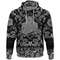 Warrior Vintage with Bandana Paisley Style Viking Hoodie For Men Women