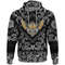 Winged Helmet With Scandinavian Pattern with Bandana Paisley Style Viking Hoodie For Men Women