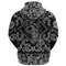 Wolf and Moon with Bandana Paisley Style Viking Hoodie For Men Women