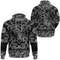 Wolf and Moon with Bandana Paisley Style Viking Hoodie For Men Women