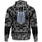 Wolf and Valknut with Bandana Paisley Style Viking Hoodie For Men Women
