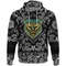 Wolf Ethnic Style with Bandana Paisley Style Viking Hoodie For Men Women