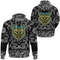 Wolf Ethnic Style with Bandana Paisley Style Viking Hoodie For Men Women