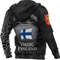 Viking Finland Drakkar Zip Hoodie Viking Hoodie For Men Women