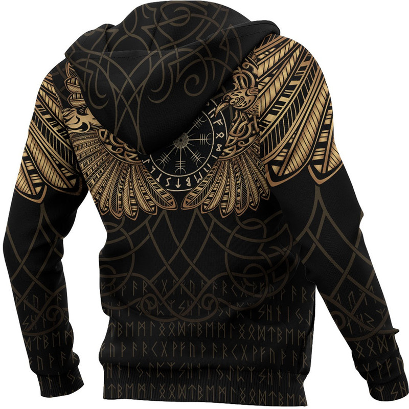 Gold Version Hoodie Viking Hoodie For Men Women