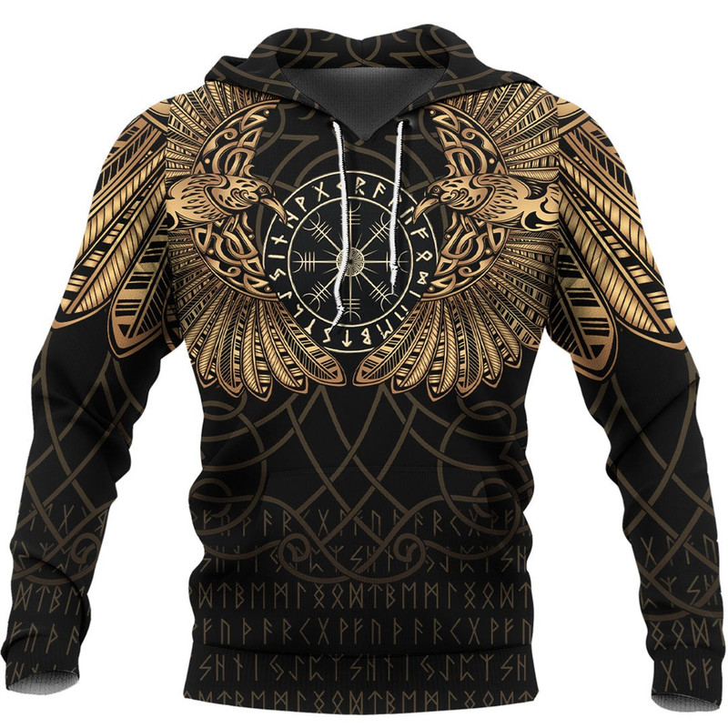 Gold Version Hoodie Viking Hoodie For Men Women